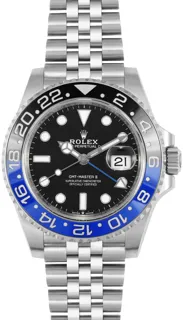 Rolex GMT-Master II 126710BLNR 40mm Stainless steel Black