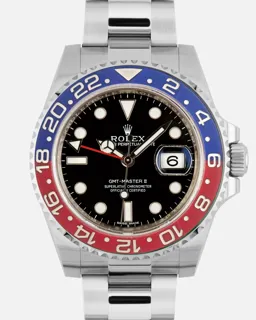 Rolex GMT-Master II 126710BLRO 40mm Stainless steel Black