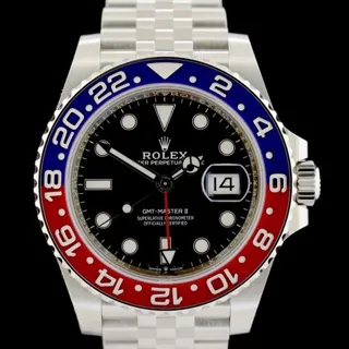 Rolex GMT-Master II 126710BLRO 40mm Stainless steel Black