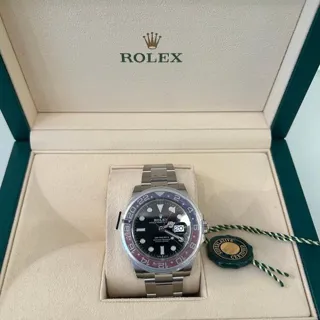 Rolex GMT-Master II 126710BLRO 40mm Stainless steel Black