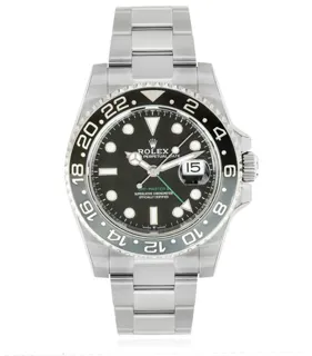 Rolex GMT-Master II 126710GRNR 40mm Stainless steel Black