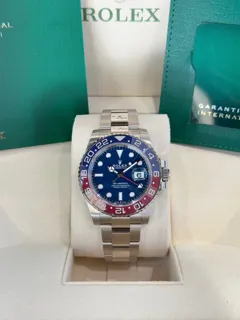 Rolex GMT-Master II 126719BLRO 40mm 18k white gold midnight blue