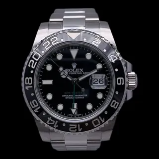 Rolex GMT-Master II 116710LN (GMT-MASTER II  ) 40mm Stainless steel Black