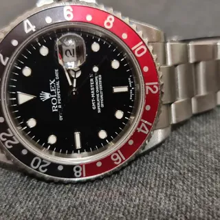 Rolex GMT-Master II 16710 (GMT-MASTER II (UP TO 2007)) 40mm Stainless steel Black