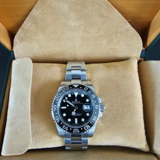 Rolex GMT-Master II 116710LN (GMT-MASTER II  ) 40mm Stainless steel Black