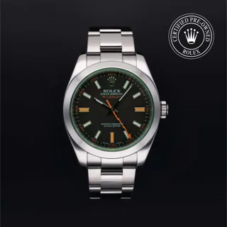 Rolex Milgauss 116400 40mm Stainless steel Black