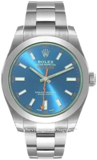 Rolex Milgauss 116400GV-0002 40mm Stainless steel Blue