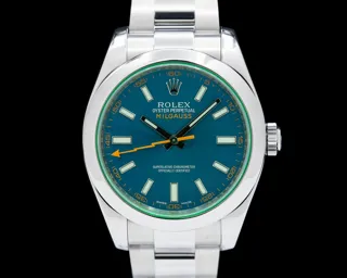 Rolex Milgauss 116400GV 40mm Stainless steel Z-Blue