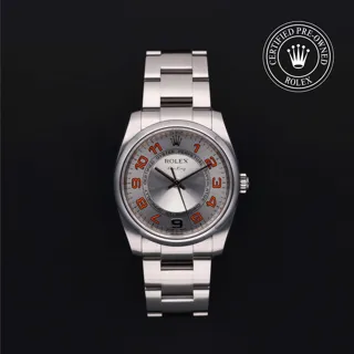 Rolex Oyster Perpetual Air-King 114200 34mm Stainless steel Silver