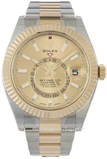 Rolex Sky-Dweller 326933-0001 42mm Stainless steel Golden