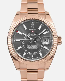 Rolex Sky-Dweller 326935 42mm Rose gold Brown