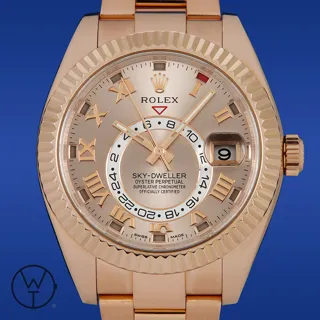 Rolex Sky-Dweller 326935 42mm Rose gold