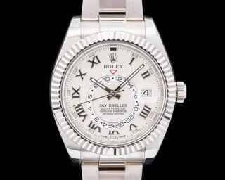 Rolex Sky-Dweller 326939 42mm White gold Silver