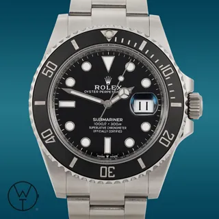 Rolex Submariner 126610LN Ceramic and Stainless steel Black