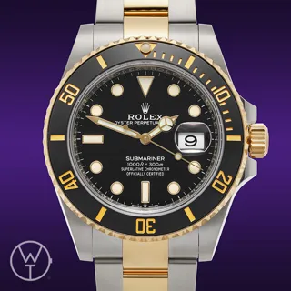 Rolex Submariner 126613LN 41mm ceramic$steel$gold Black