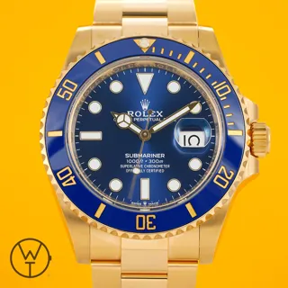 Rolex Submariner 126618LB 41mm yellow-gold$ceramic Blue