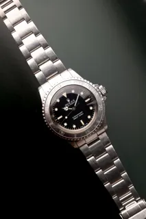 Rolex Submariner 5513 Stainless steel Black