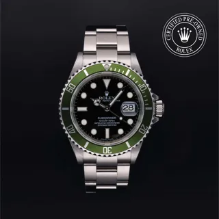 Rolex Submariner Date 16610 Stainless steel Black