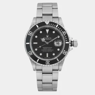 Rolex Submariner Date Ceramic and Stainless steel Black