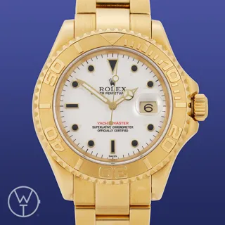 Rolex Yacht-Master 16628B 40mm Yellow gold Blue