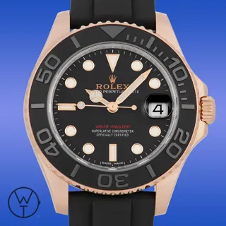 Rolex Yacht-Master 268655 37mm rose gold$ceramic