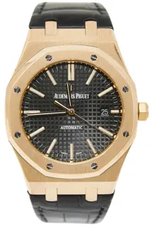 Audemars Piguet Royal Oak 15400OR.OO.1220OR.01 Rose gold Black