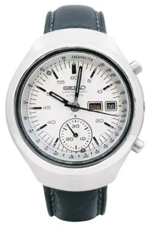 Seiko Chronograph 6139-7100 40mm Stainless steel White