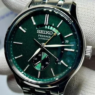 Seiko Presage SARY145 42mm Stainless steel Green