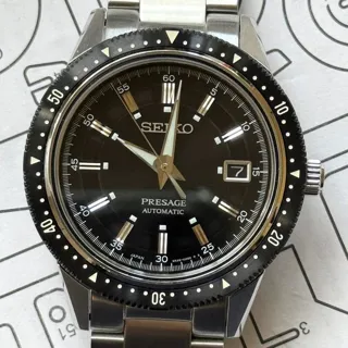 Seiko Presage SPB131J1 Stainless steel Black