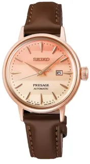 Seiko Presage SRE014J1 30.5mm Stainless steel beige$pink