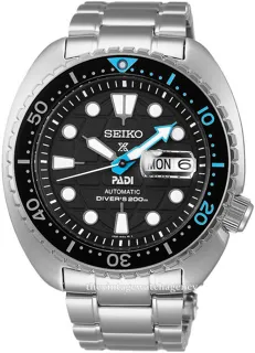 Seiko Prospex SRPG19K1 Brushed/polished steel Black