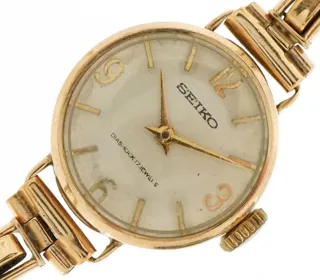 Seiko 20mm 9K Yellow Gold