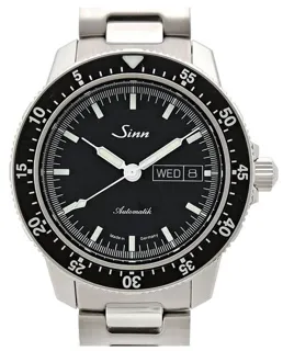 Sinn 104 104.ST.SA 41mm Stainless steel Black