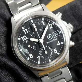 Sinn 356 356 38.5mm Stainless steel Black