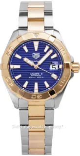 TAG Heuer Aquaracer 300M WBD2120.BB0930 Brushed/polished steel Blue