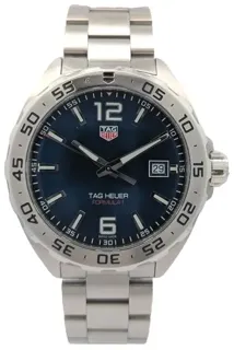 TAG Heuer Formula 1 WAZ1118 41mm Stainless steel Blue