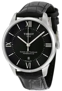 Tissot Chemin Des Tourelles T0994071605800 Stainless steel Black