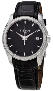 Tissot Couturier T035.210.66.051.00 Stainless steel Black