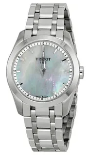 Tissot Couturier T035.246.11.111.00 Stainless steel White