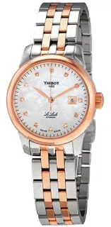 Tissot Le Locle T006.207.22.116.00 Rose gold and Stainless steel White