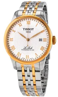 Tissot Le Locle T006.407.22.033.01 Yellow gold and Stainless steel Silver