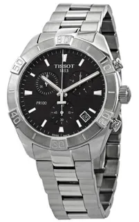 Tissot PR 100 T101.617.11.051.00 Stainless steel Black