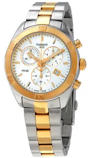 Tissot PR 100 T101.917.22.031.00 Yellow gold and Stainless steel Silver