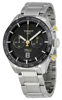 Tissot PRS 516 T100.427.11.051.00 Stainless steel Black