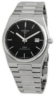 Tissot PRX Powermatic 80 T1374071105100 Stainless steel Black