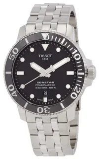 Tissot Seastar 1000 T120.407.11.051.00 43mm Stainless steel Black