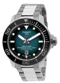 Tissot Seastar T120.607.11.041.00 Stainless steel Black