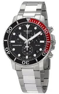 Tissot Seastar T1204171105101 Stainless steel Black