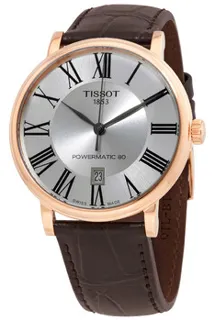 Tissot T-Classic T122.407.36.033.00 Rose gold Silver