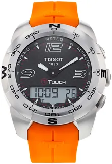 Tissot Touch T013.420.17.207.00 Stainless steel Black